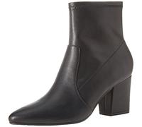 Amazon Essentials Bottines à Talons Ajustées et Souples Femme, Noir, 38.5 EU