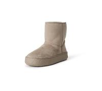 Amazon Essentials Bottines basses doublées en fausse fourrure, gris, 1 petit enfant