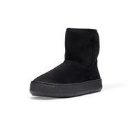 Amazon Essentials Bottines basses doublées en fausse fourrure, noir, 3 petit enfant