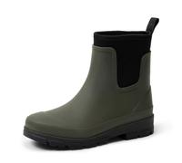 Amazon Essentials Bottines de Pluie Type Chelsea Imperméables Femme, Vert Olive, 39.5 EU