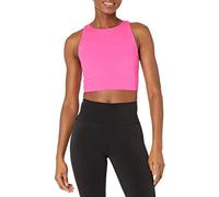 Amazon Essentials Brassière de Sport, Col Montant et Dos Nageur, Effet Sculptant - couleurs abandonnées Femme