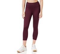 Amazon Essentials Build Your Own - Legging Studio Sculpt, taille haute, longueur corsaire (anciennement Core 10) Femme, Bordeaux Foncé, 3XL Grande taille