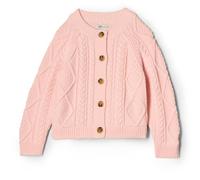 Amazon Essentials Cardigan de pêcheur pour bébé garçon, Rose Clair, 3T