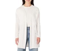 Amazon Essentials Cardigan Ultraléger Ouvert sur Le Devant, Coupe Décontractée Femme, Gris Clair Chiné, L