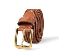 Amazon Essentials Ceinture en Tissu Extensible Tubulaire Homme, Havane, 110