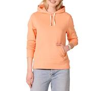 Amazon Essentials Chandail à capuche molletonné dans le dos brossé pour femme, coupe classique (disponible en grande taille), orange melon, taille XL