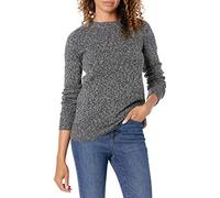 Amazon Essentials Chandail à Manches Longues et col Ras-du-Cou pour Femme, Coupe Classique, Gris Anthracite, Taille XL