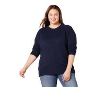 Amazon Essentials Chandail à Manches Longues et col Rond pour Femme, Coupe Classique, Doux au Toucher et col Rond,