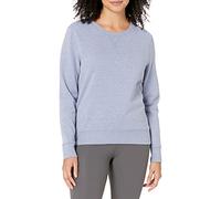 Amazon Essentials Chandail en coton molletonné à col ras-du-cou en tissu bouclette pour femme (disponible en grande taille), bleu indigo