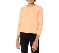 Amazon Essentials Chandail en coton molletonné à col ras-du-cou en tissu bouclette pour femme (disponible en grande taille), orange