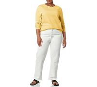 Amazon Essentials Chandail en Coton molletonné à col Ras-du-Cou en Tissu Bouclette pour Femme (Disponible en Grande Taille), Jaune moutar