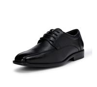 Amazon Essentials Chaussures Derby à Bout Carré à Double Couture Homme, Noir, 41 EU