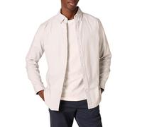 Amazon Essentials Chemise en Tissu Oxford Extensible à Manches Longues, Coupe Classique (Grandes Tailles Disponibles) Homme, Gris Clair, XXL