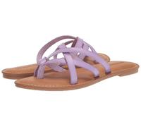 Amazon Essentials Claquettes Plates Femme, Lavande, 41 EU Large