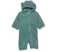 Amazon Essentials Combinaison en polaire Sherpa Mixte Bébé, Violet Jaspé Grisé, 6-9 mois