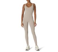 Amazon Essentials Combinaison Longue et Moulante Active FormFlex avec Soutien-Gorge Intégré, Ultra Douce Femme, Taupe, XS