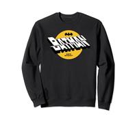 Amazon Essentials DC Comics Batman Circle Logo décalé 3D Sweatshirt