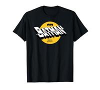 Amazon Essentials DC Comics Batman Circle Logo décalé 3D T-Shirt