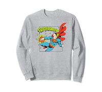 Amazon Essentials DC Comics Superman Action Punch Comics Comics Comics Sweatshirt