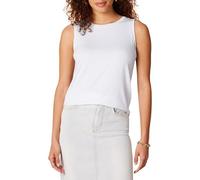 Amazon Essentials Débardeur de Musculation Coupe Décontractée sans Manches Femme, Blanc Vif, XL