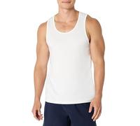 Amazon Essentials Débardeur de Sport Léger Stretch Active Quick Dry Homme, Blanc, L