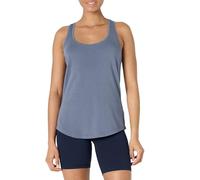 Amazon Essentials Débardeur de Yoga Léger à Encolure Dégagée et Dos Nageur, en Coton Doux Adapté aux Activités Physiques, Coupe Classique Femme, Gris Ardoise, XS