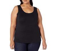 Amazon Essentials Débardeur grande taille Femme, Noir, XL Grande taille