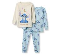 Amazon Essentials Disney Ensemble de Pyjama (Déjà Spotted Zebra) Bébé Fille, Stitch Snooze, 18 mois