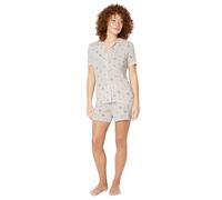 Amazon Essentials Disney Ensemble de Pyjama en Modal Femme, Icônes Princesse Rose, L