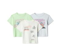 Amazon Essentials Disney Ensembles de T-Shirts Garçon, Lot de 3, Logos Marvel, 3 ans