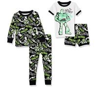 Amazon Essentials Disney | Marvel | Star Wars Ensemble de Pyjama (Déjà Spotted Zebra) Garçon, Lot de 2, Blanc/Noir, 2 Ans