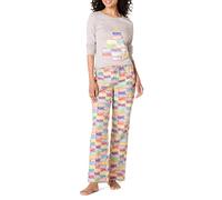 Amazon Essentials Disney | Marvel | Star Wars Ensembles de Pyjama en Flanelle Femme, Marvel Holiday Bricks - Womens, XS