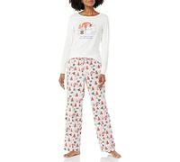 Amazon Essentials Disney | Marvel | Star Wars Ensembles de Pyjama en Flanelle Femme, Star Wars Mando Winter - Womens, XS