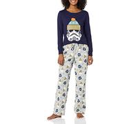 Amazon Essentials Disney | Marvel | Star Wars Ensembles de Pyjama en Flanelle Femme, Star Wars Winter - Womens, XL