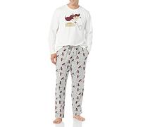 Amazon Essentials Disney | Marvel | Star Wars Ensembles de Pyjama en Flanelle Homme, Marvel Thor - Mens, XXL