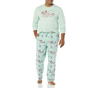 Amazon Essentials Disney | Marvel | Star Wars Ensembles de Pyjama en Flanelle Homme, Mickey Winter - Mens, L