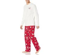 Amazon Essentials Disney | Marvel | Star Wars Ensembles de Pyjama en Flanelle Homme, Nightmare Valentine - Mens, L