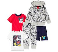 Amazon Essentials Disney | Marvel | Star Wars Ensembles de vêtements Garçon, Lot de 5, Mickey Casse-croûte, 2 Ans