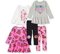 Amazon Essentials Disney | Marvel | Star Wars | Frozen | Princess Ensembles de vêtements à coordonner à volonté Fille, Lot de 5, Spider Man Marvel, 2 Ans