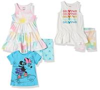 Amazon Essentials Disney | Marvel | Star Wars | Frozen | Princess Ensembles de vêtements à coordonner à volonté Fille, Lot de 5, Minnie Skater, 10 Ans