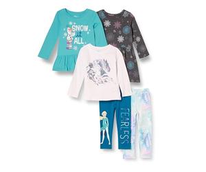 Amazon Essentials Disney | Marvel | Star Wars | Frozen | Princess Ensembles de vêtements à coordonner à volonté Fille, Packs Multiples