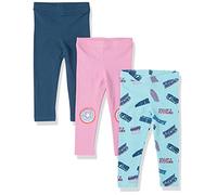Amazon Essentials Disney | Marvel | Star Wars | Frozen | Princess Legging Fille, Lot de 3, Lot de 3 Héros Marvel, 8 ans