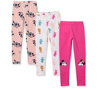 Amazon Essentials Disney | Marvel | Star Wars | Frozen | Princess Legging Fille, Lot de 3, Mickey, 11-12 Ans