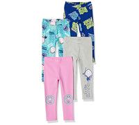 Amazon Essentials Disney | Marvel | Star Wars | Frozen | Princess Legging Fille, Lot de 4, Marvel Ghost-Spider, 2 Ans