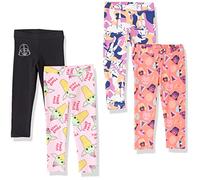 Amazon Essentials Disney | Marvel | Star Wars | Frozen | Princess Legging Fille, Lot de 4, Star wars Dark vador, 3 ans