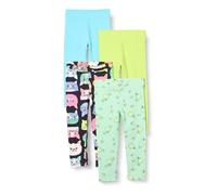 Amazon Essentials Disney | Marvel | Star Wars | Frozen | Princess Legging Fille, Lot de 4, Star wars/Graffitis, 4 ans