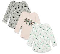 Amazon Essentials Disney | Marvel | Star Wars | Frozen | Princess T- Shirts Tuniques à Manches Longues Fille, Lot de 3, Minnie Joy, 2 ans