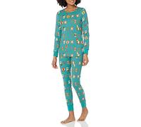 Amazon Essentials Disney | Marvel | Star Wars Lot de Pyjamas en Coton, Coupe Ajustée Femme, Festive Marvel - Womens Snug Fit, S
