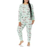 Amazon Essentials Disney | Marvel | Star Wars Lot de Pyjamas en Coton, Coupe Ajustée Femme, Mickey Winter - Womens Snug-fit, XXL