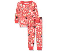 Amazon Essentials Disney | Marvel | Star Wars Lot de Pyjamas en Coton, Coupe Ajustée Garçon, Star Wars Holiday - Baby And Kids, 5 ans